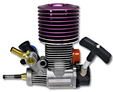 Photo of the Ofna Hyper .21 8port nitro-fuel engine